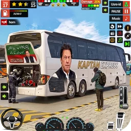 Icono de Imran Khan Election Bus Game